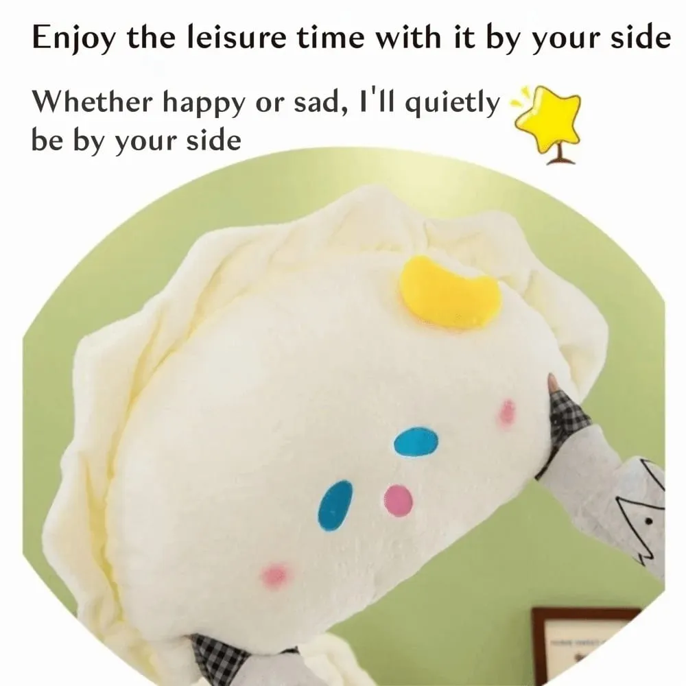 Cute 50cm Pillow Stars Moon Dumpling Cartoon Apple Cloud Great Gift — image 9