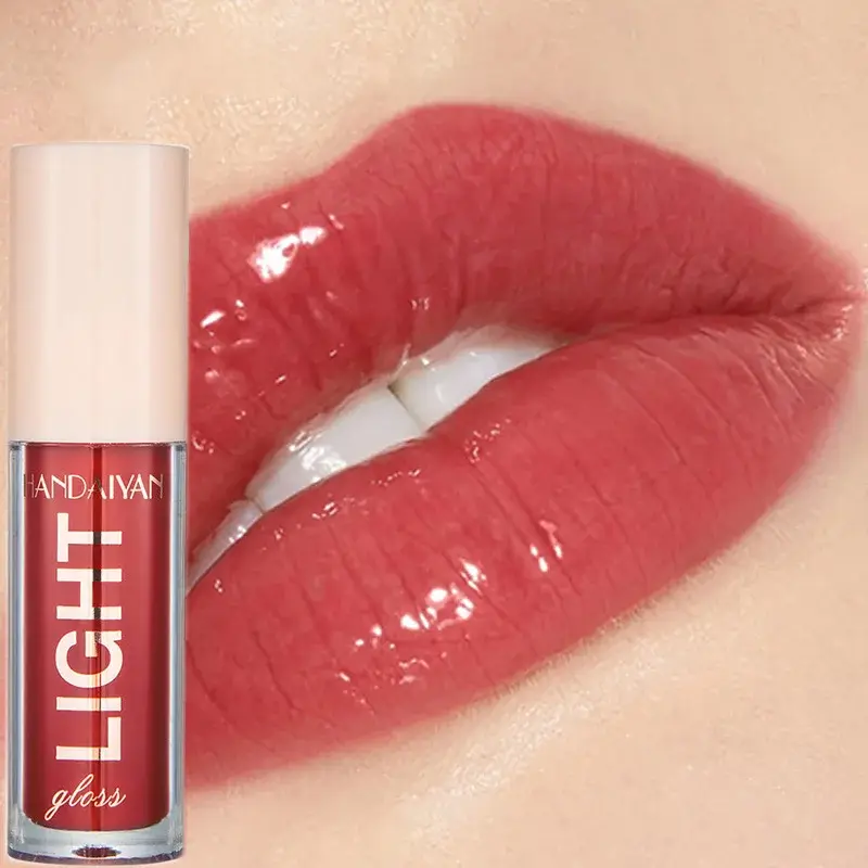 12 barev Mirror Pearl Lesk na rty Dlouhotrvající hydratační lesk Glitter Lip Glaze Vodotěsné sklo Tekutá rtěnka Dámský make-up — image 2