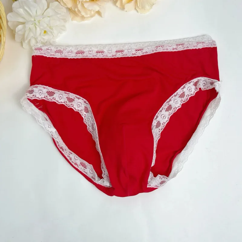 New Men's Underwear Sexy Men's Lace Briefs U-Convex Pouch Low-Rise Comfortable and Breathable Shorts Briefs men underwear sexy — image 9