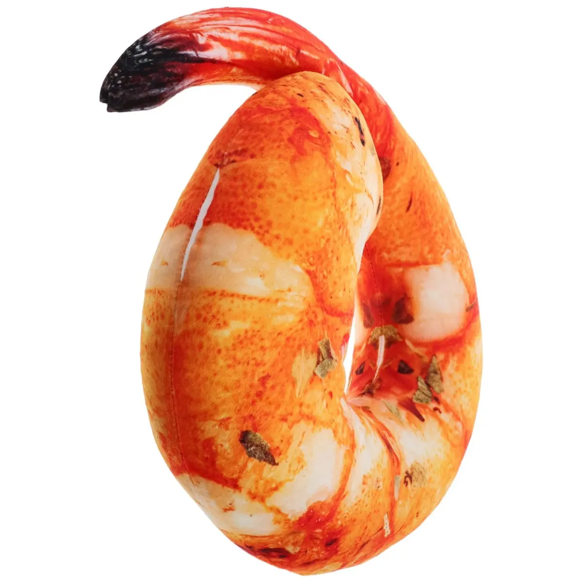 Realistic Cooked Shrimp Pillow Soft Comfortable Neck Cushion Funny Simulation Food Cushion Home Decor Cute Creative Kitchen Prop