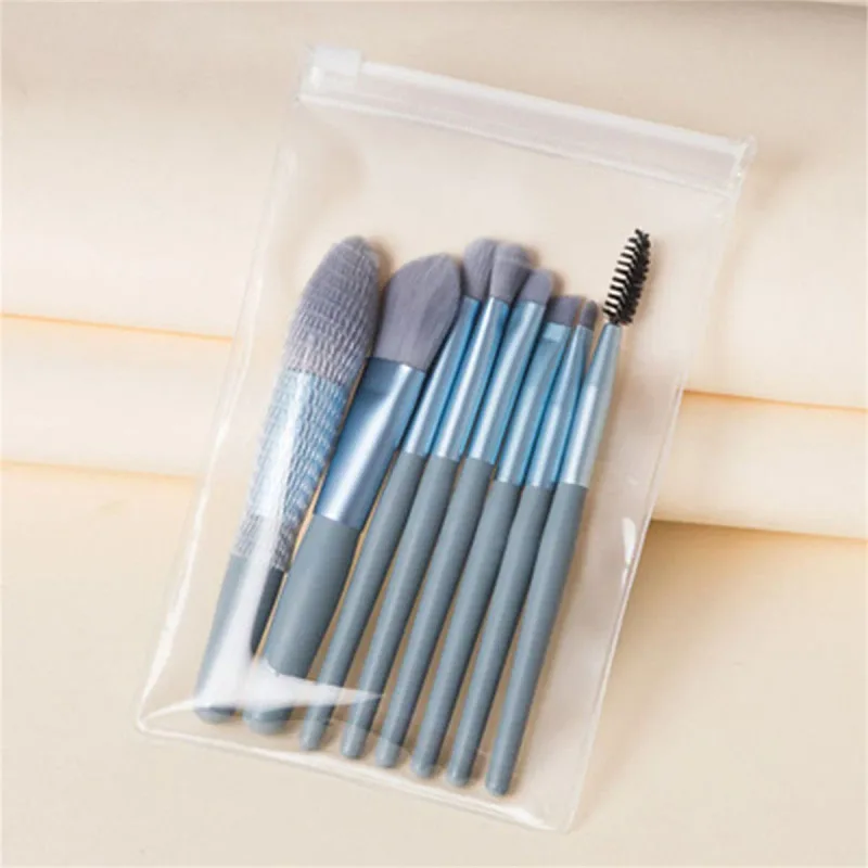 8Pcs Soft Fluffy Makeup Brushes Set for Cosmetics Foundation Blush Powder Eyeshadow Kabuki Blending Makeup Brush Beauty Tool
