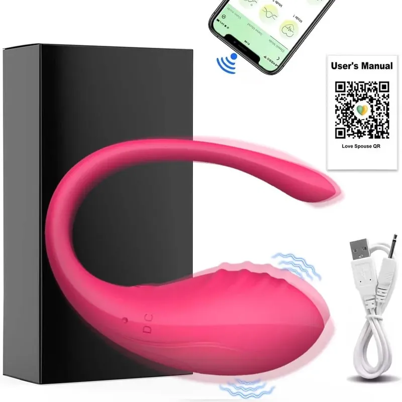 Wireless Bluetooth G Spot Vibrator for Women Dildo APP Remote Control Wear Clit Vibrating Egg Female Panties Sex Toys for Adults