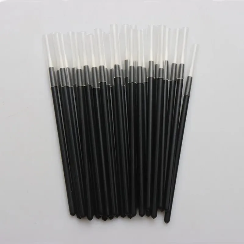 50pcs Disposable Painting Pen Beauty Tool Nail Gel Liner Brushes Nail Art Brush Eyeliner Eyeline Makeup Tools Manicure