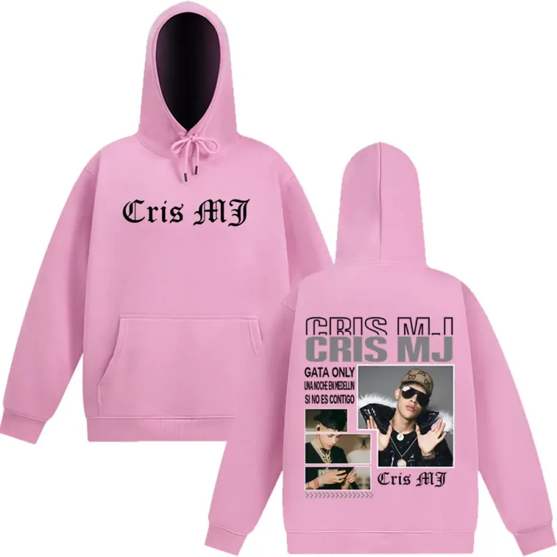 Rapper CRIS MJ Music Album Tour Merch Vintage Graphic Hoodies Men Women Hip-hop Long Sleeve Tracksuit Casual Oversized Pullover — image 10