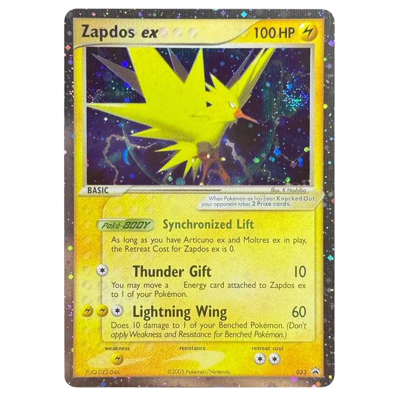 Proxy Cards Nintendo Black Star Promos Articuno Kyogre Moltres Rayquaza Zapdos Groudon New Holographic PKM Proxy Toys — image 15