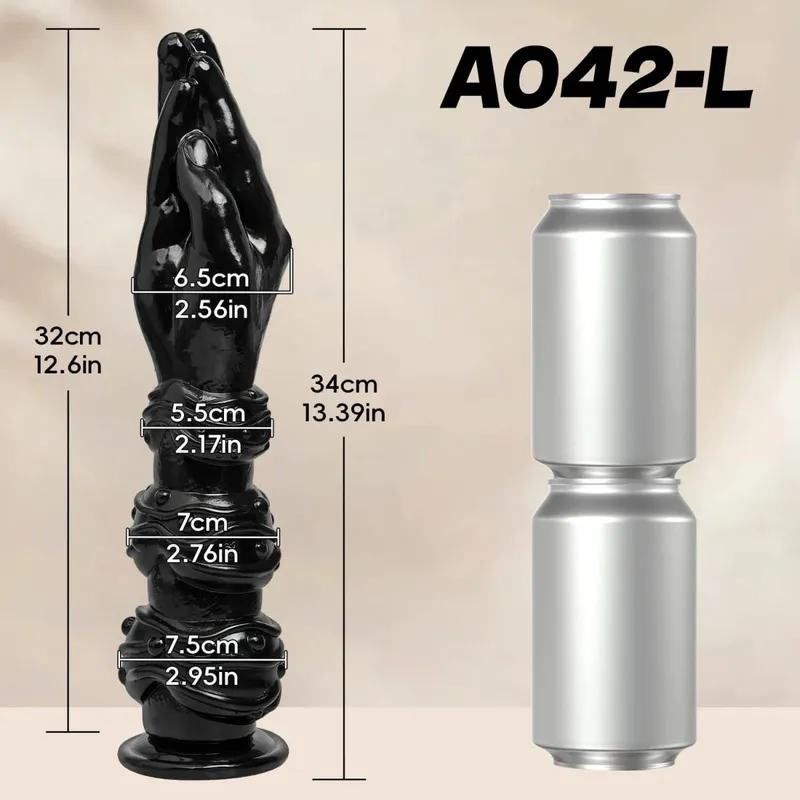 New Fist Hand Anal Plug Butt Plug Vaginal Butt Dilator Men Anus Expander Big Dildo Female Masturbator Sex Toy 18 Adult For Women — image 12