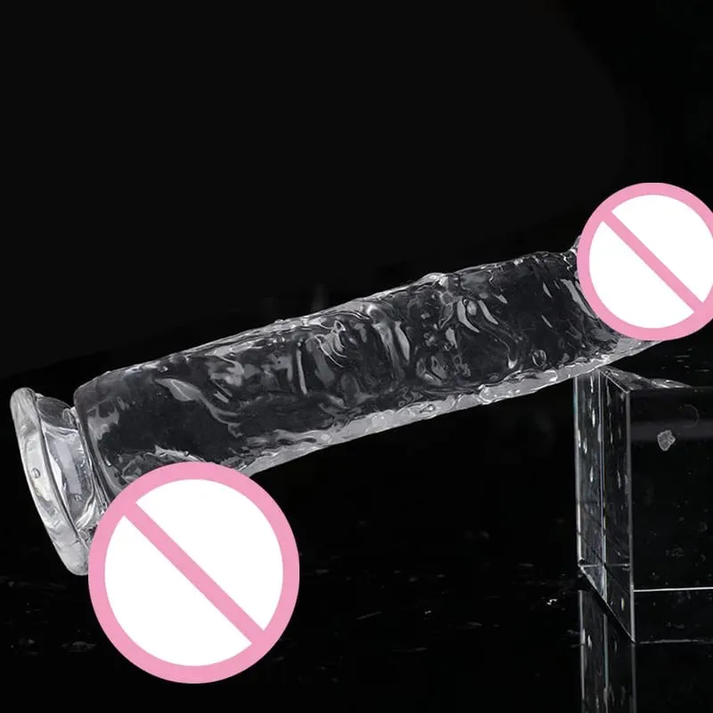 Transparent Realistic Dildo Strong Suction Cup Adult Sex Toys for Women Gay Anal Masturbation Realistic Dick Sex Toys Big Dick18 — image 2