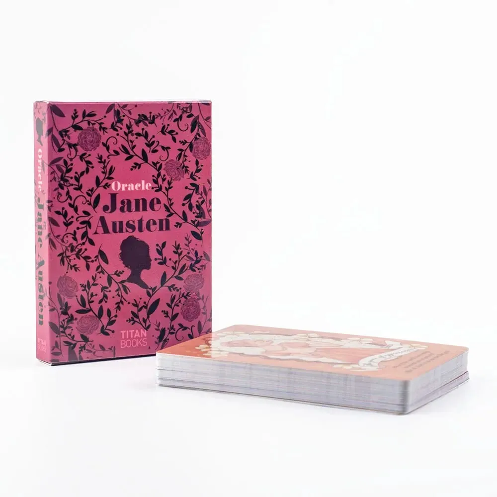 Jane Austen Oracle Deck 40-Card Literary Divination Set Regency-Style Illustration Tarot Cards 10.3*7.3cm — image 2