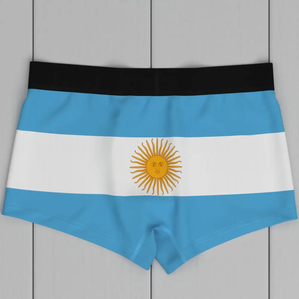 Men's Sexy National Flag Boxer Briefs Underwear New Coming Comfortable Waistband Breathable Fabric — image 11