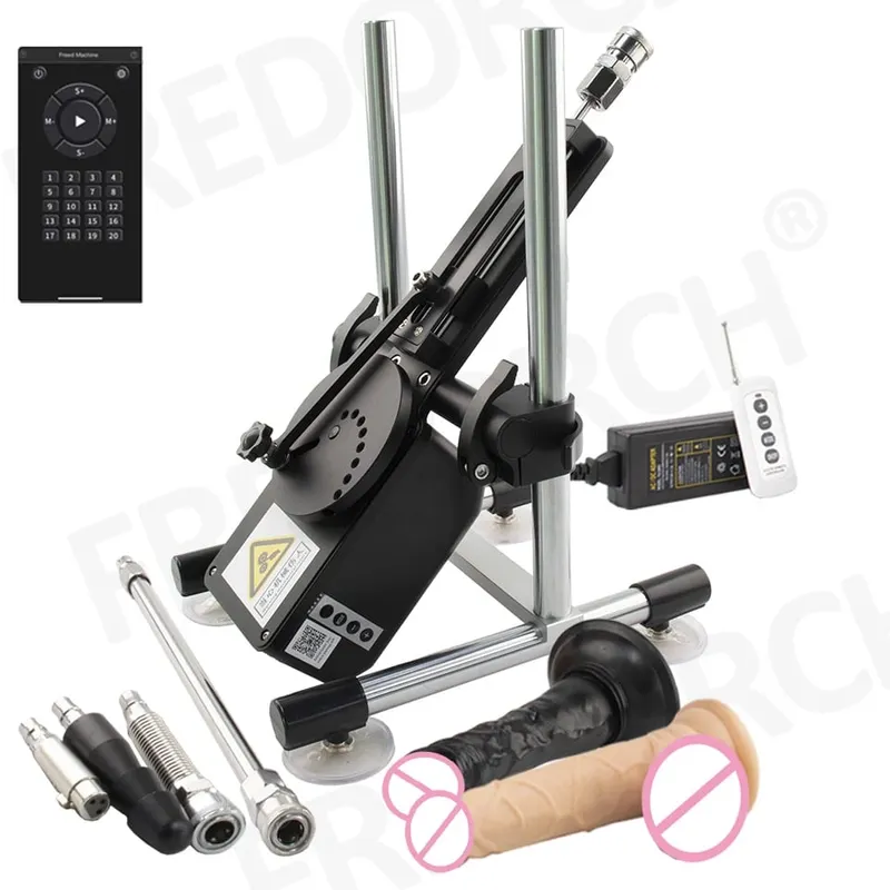 2025 NEW 70W Sex Machine With Dildo Attachments Vibrator Sex Toys for Couples Adult Men Women Vagina Female Masturbation sextoy