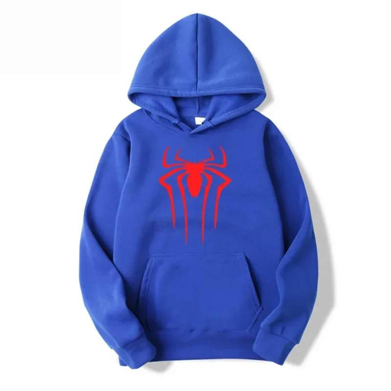 Latest Fashion Men's and Women's Hoodies Casual Hoodies Unisex Trendy Printed Spider Pattern Hoodies — image 13