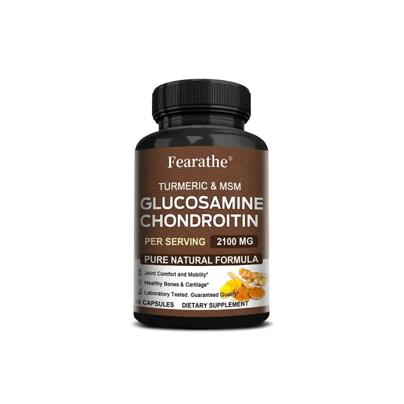 Glucosamine Chondroitin MSM – Joint Support Supplement for Women and Men with Glucosamine Sulfate for Cartilage and Flexibility — image 9