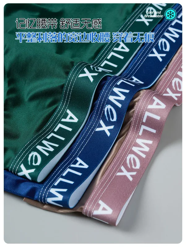 Ice Silk Seamless Briefs for Men Sexy Smooth Underwear 3D Pouch Underpants Comfortable Lingerie Panties Male Low Rise Knickers — image 17