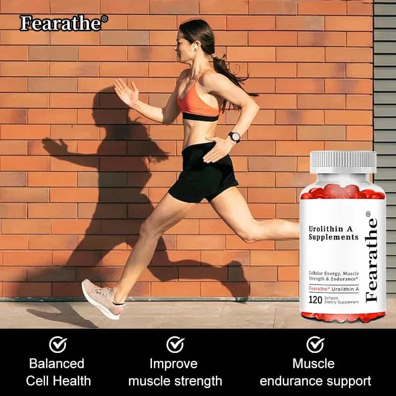 Urolithin A Capsules 5000mg Antioxidant Supports Cellular Health Mitochondrial Function Daily Energy & Healthy Aging