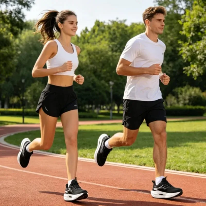 Marathon Running Shoes Men Speciality Sports Carbon Board Breathable Lightweight Women's Comfortable Athletic Nonskid Sneakers — image 5