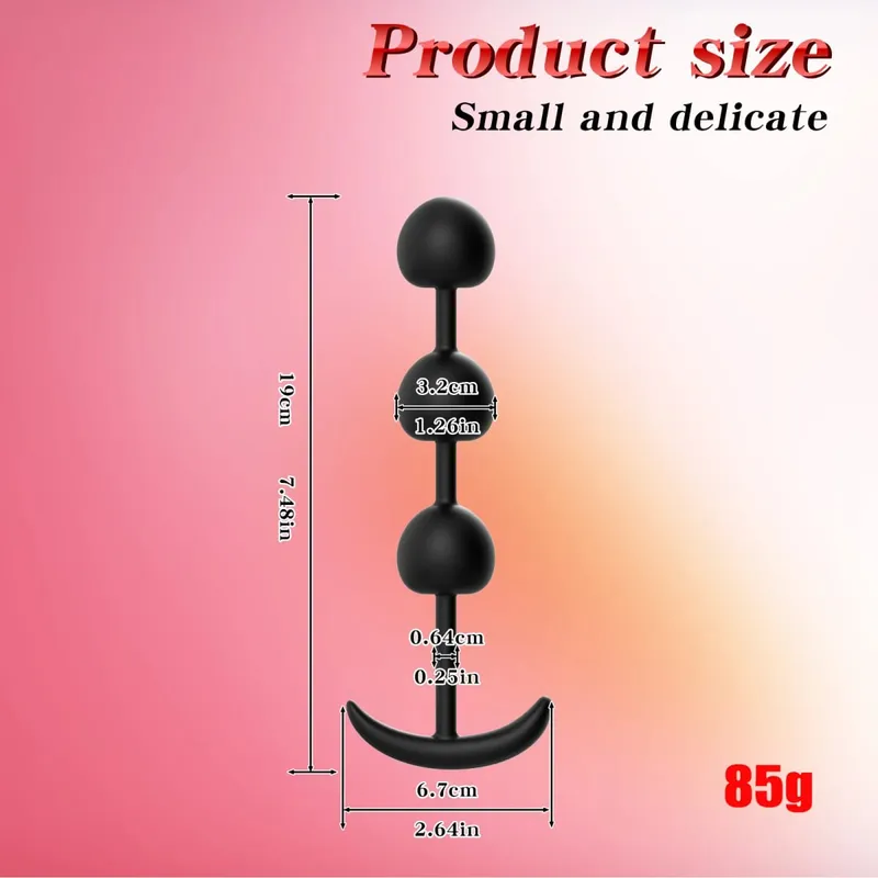 Hot Selling Wearable Anal Plugs With Steel Balls Analplug Buttplug Butplug Fake Dildo For Women Men Anal Beads Adult 18 +Sextoys — image 14