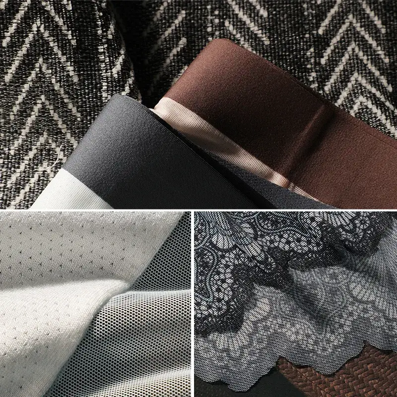Homens rendas malha retalhos roupa interior verão ultra fino respirável boxer shorts sexy bulge bolsa calcinha ver através do tronco — image 7