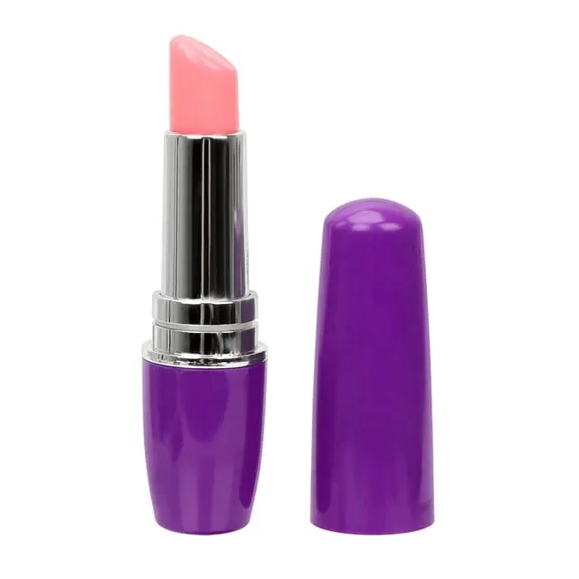 Lipstik Tongkat Ajaib Penggetar Mini Tongkat Penggetar Lipstik Bergetar Mainan Seks Alat Pijat Mainan Seks Wanita Stimulator Klitoris