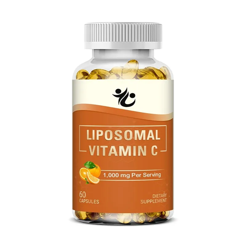 Capsules de vitamine C liposomale 1000 mg, soutien à la défense immunitaire, production de collagène, éclat de la peau, bien-être cognitif et circulatoire — image 11