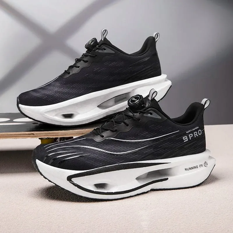 Men's Sports Shoes Carbon Plate Running Shoes Male Marathon Sneakers Racing Shock-absorbing Athletics Training Shoes for Women — image 6