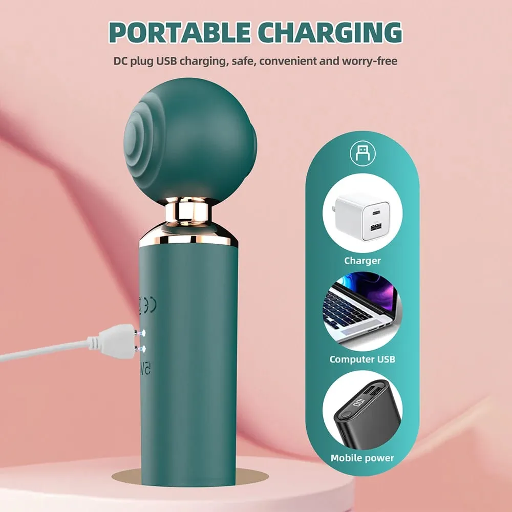 Magic Av Wand Massager Dildo Masturbator Clitoris Διέγερση Θηλών Παιχνίδια σεξ σιλικόνης Δονητές Γυναικείες κολπικοί διεγέρτες σημείου G — image 6