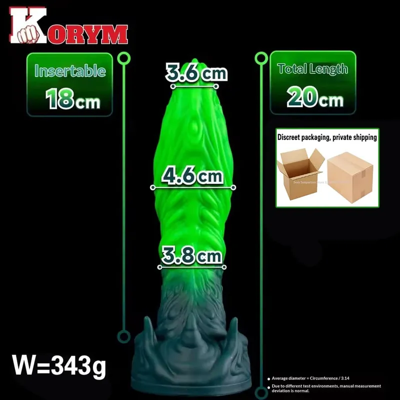 Big Anal Dildos Adult Sex Toys for Women Demon Monster Dildo Silicone Buttplug G-spot Masturbation Anal Dilation Anal Plug 18+ — image 9
