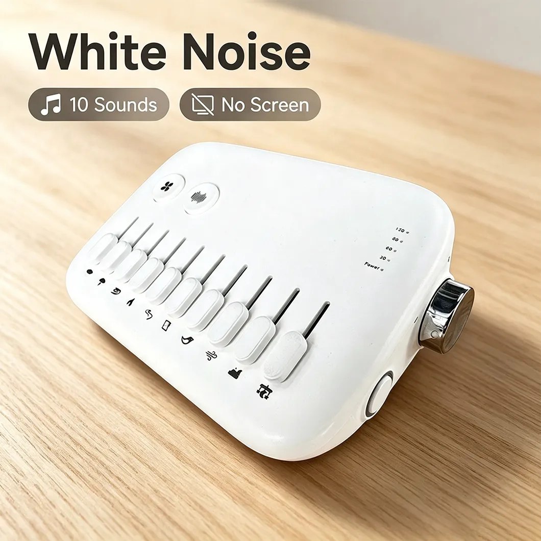 1pc Mini Sleep Sound Machine 10 Soothing Nature Sounds Portable Mini Sleep Sound Machine Noise Cancelling