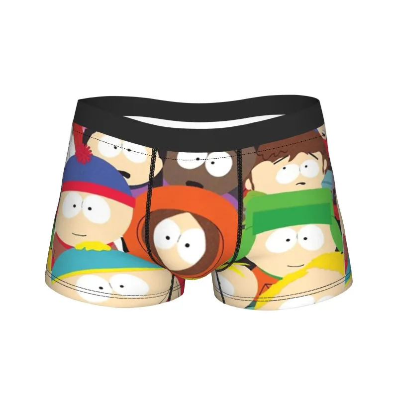 Man Souths Parked Kenny Cartoon Boxers HumorousGift Underwear Boxer Briefs