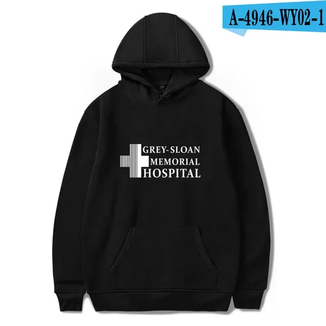 Harajuku Gray's Anatomy Tumblr Greys Anatomy printed Hoodies Sweatshirts Men/Women Comfortable Sweatshirt Adult/Child Pullovers — image 43