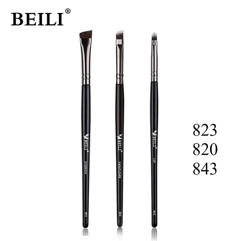Eye Soft Bristle Eyeshadow Brushes 9-piece Set Eye Makeup Smudge Undercover Eyeliner Blade Eye Detail Small Makeup Brushes — image 8