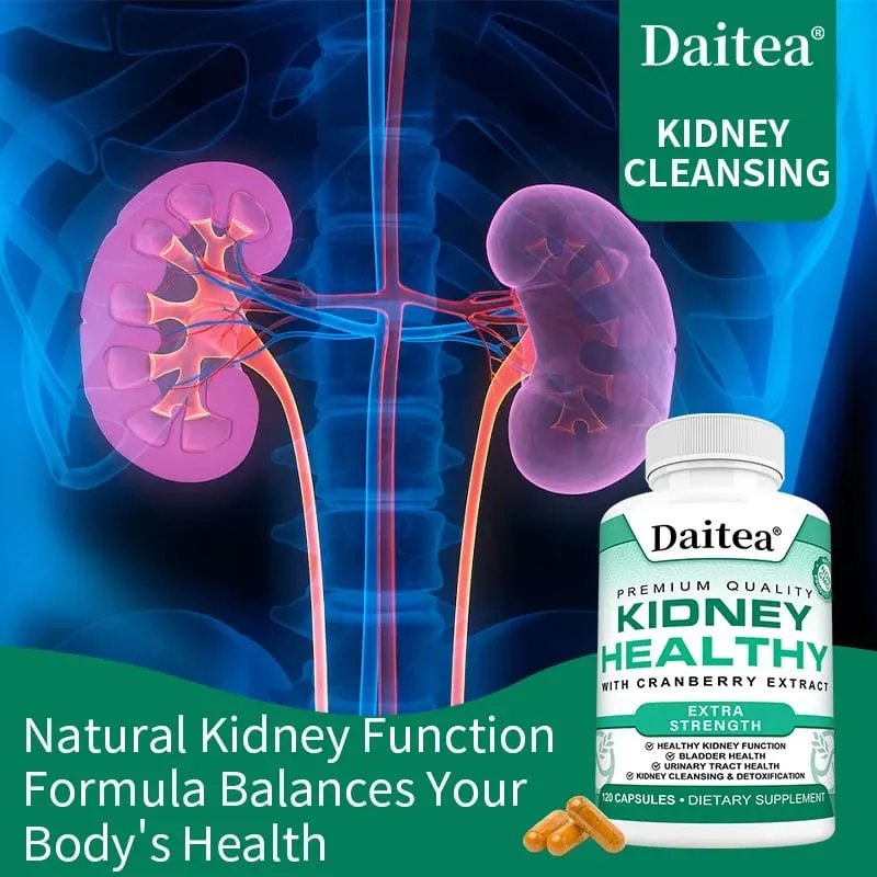 Kidney Support Capsules Kidney Cleanse & Detox Formula with Cranberry & Herbal Extracts Support Urinary Tract & Bladder Health — image 7