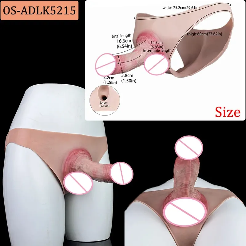 Flexible Skin-Like Huge Hollow Dildo Male Strap-On Lifelike Penis Extend Sleeve насадка на член Couples Sex Pleasure Toys — image 34