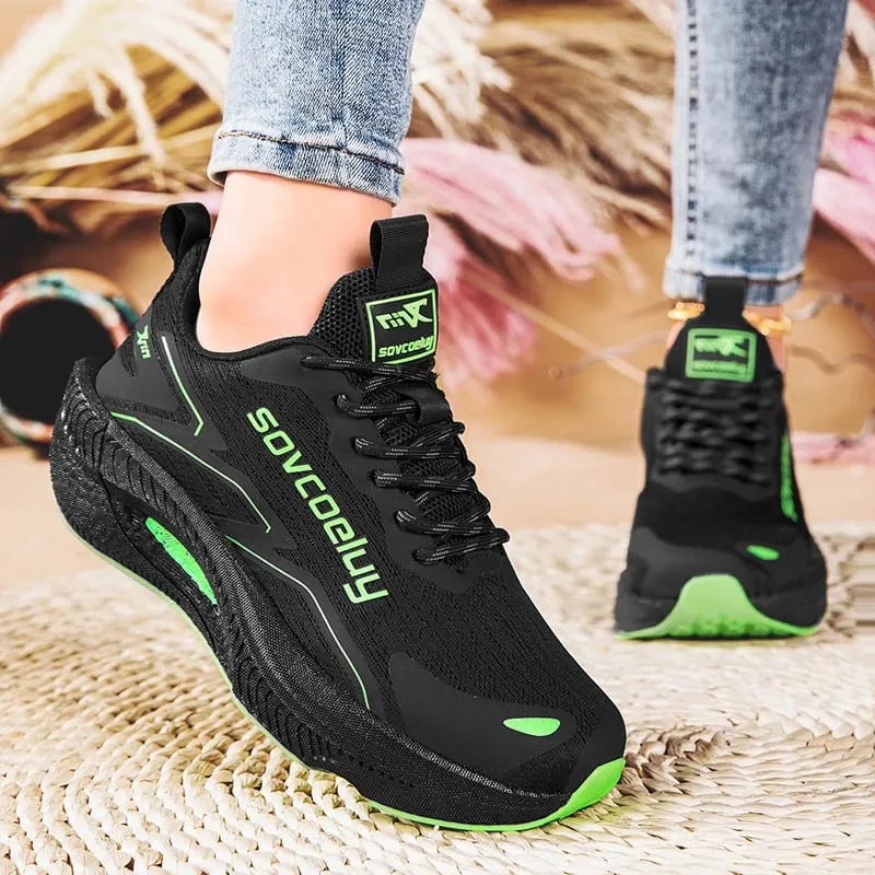 Marathon Running Shoes Carbon Board Speciality Men Sports Breathable Lightweight Women's Comfortable Athletic Nonskid Sneakers — image 4