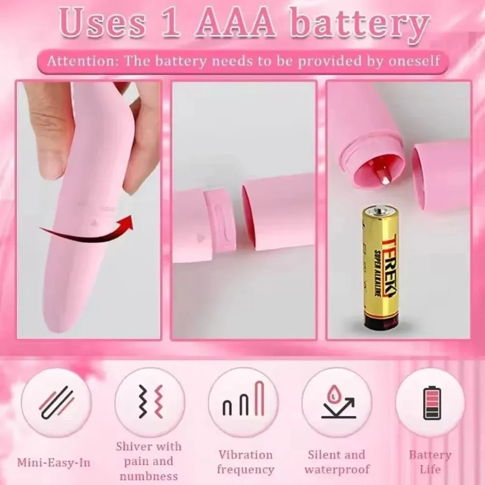Mini vibrador bala para mulheres, estimulador de vagina, ponto g, clitóris, mamilo, massageador vibratório, vibrador de clitóris, brinquedos sexuais para casais