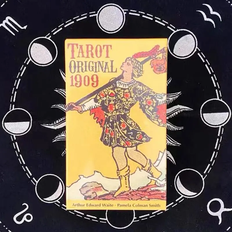 The Rider Waite Smith 1909 Tarot Cards Oracle Deck para sa mga Nagsisimula English Spanish Classic Divination Edition Play Game — image 5