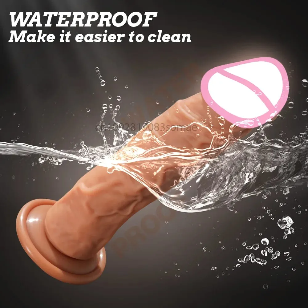 Pênis realista vibrador silicone iniciante g-ponto vagina anal vibrador com forte ventosa brinquedos sexuais adultos para masturbação feminina