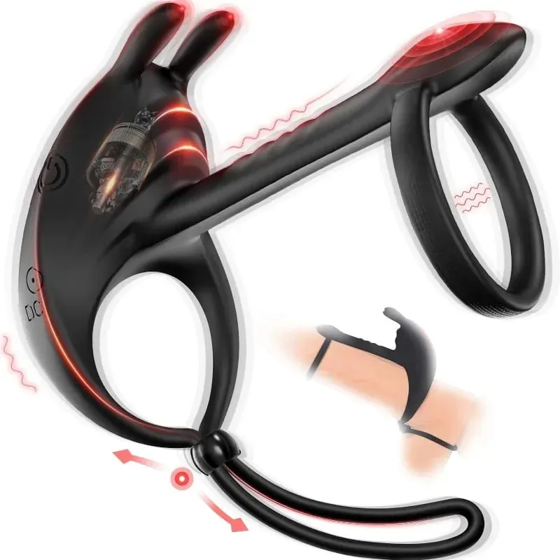 Vibrerende Cockring Vibrator Penis Ring Masturbator Penisring Volwassen Speelgoed Speeltjes voor Mannen Vertraging Ejaculatie Erectie Penisring