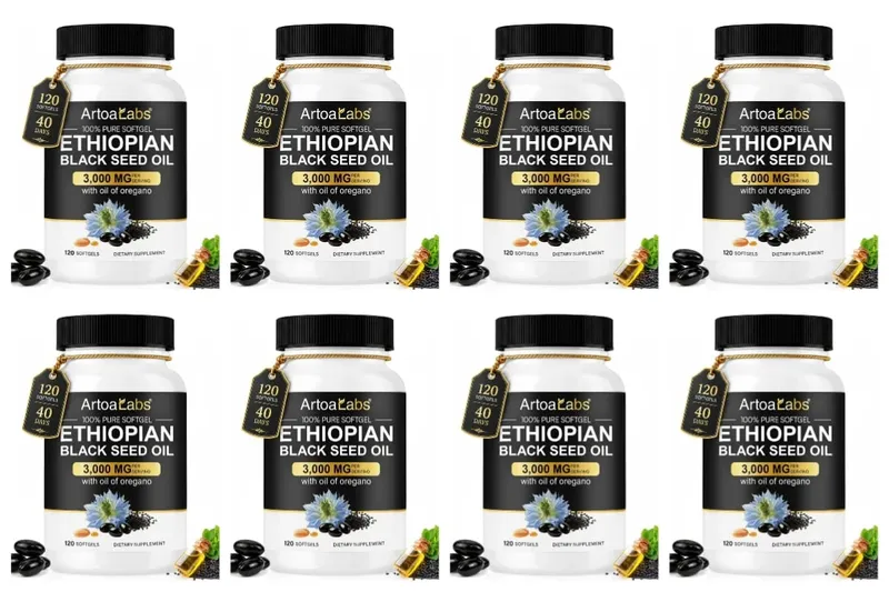 Ethiopian Black Seed Oil Softgels 3000mg with 100mg Oregano Extract for Immune Digestive and Daily Vitality Support 120 Count — image 13