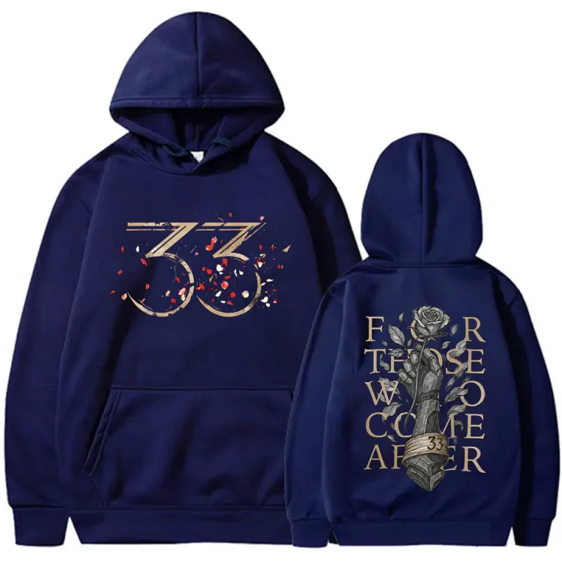 Game Clair Obscur Expedition 33 for Those Who Come After Hoodies Men Clothing Casual Long Sleeves Hooded Sweatshirts Streetwear — image 6