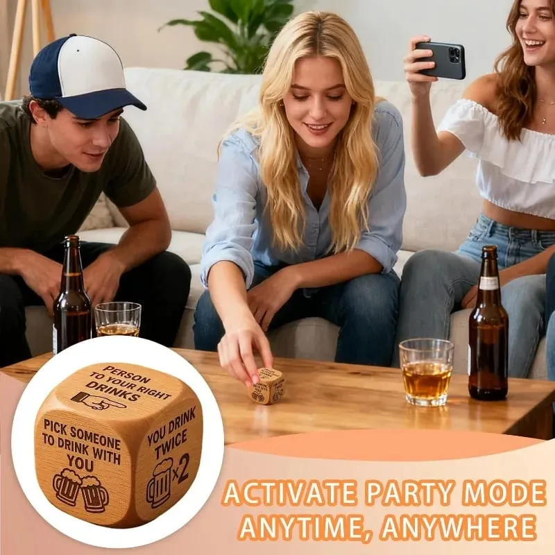 Drinking Games for Adults Party Funny Interactive Dice Game Cards Night Group Activity for Friends Couples Social Events — image 6