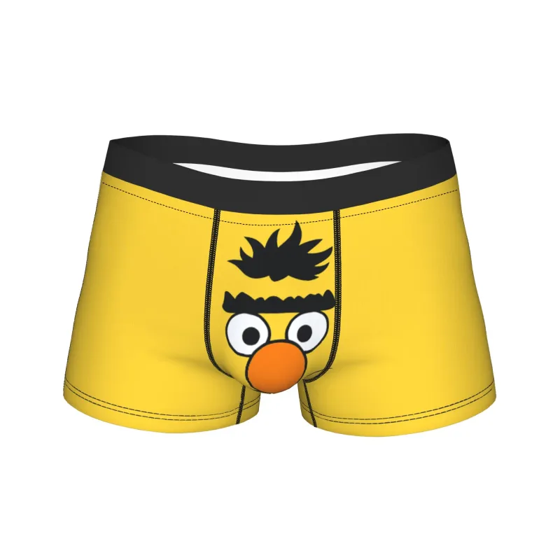 S-Sesames Streets Tango Elmo & Grover Underwear Men Shorts Briefs Funny Boxershorts Quality Customs Oversize Panties — image 28