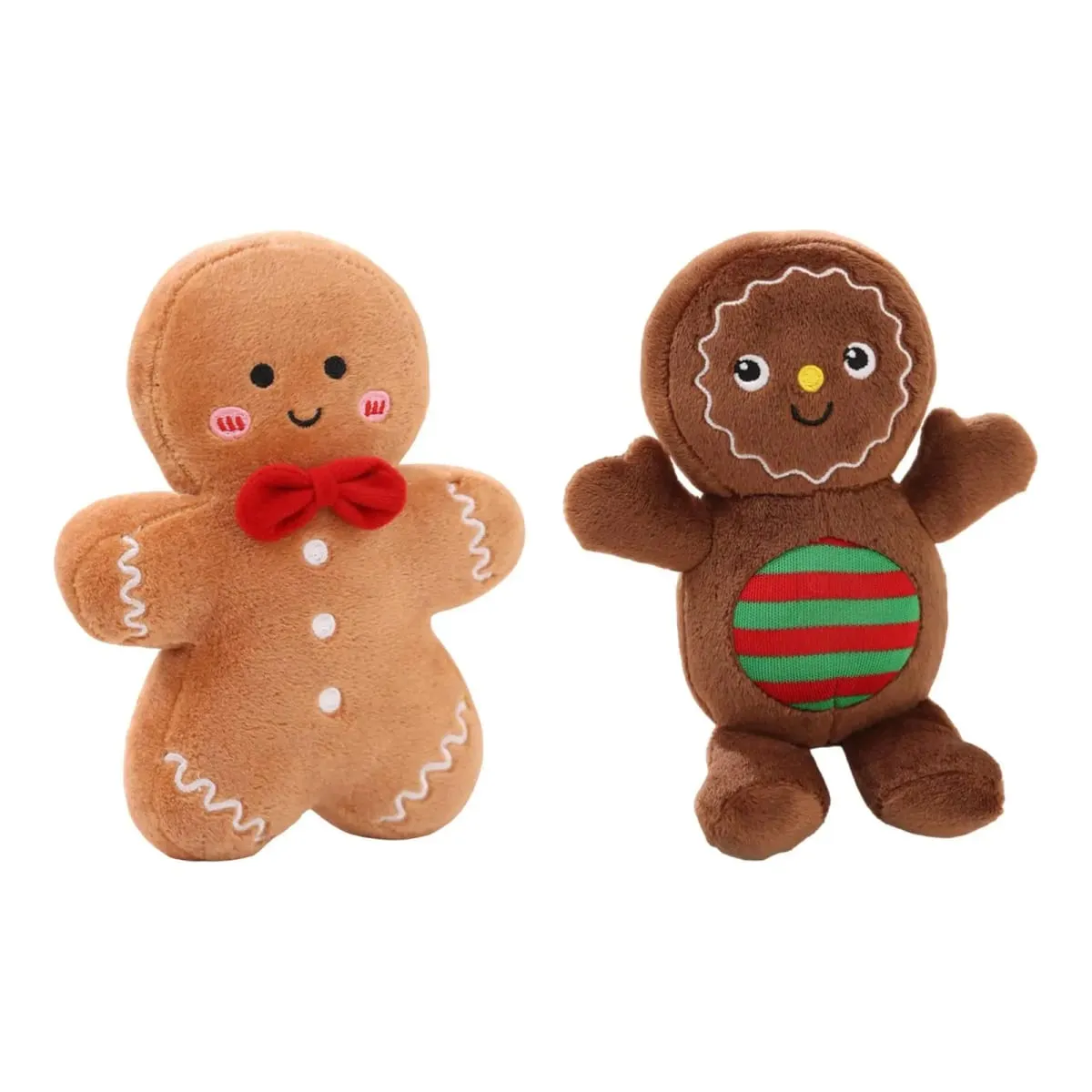 Smiling Gingerbread Man Christmas Throw Pillow Sofa Pillow Home Decoration Novelty Holiday Home Decor for Living Room — image 4