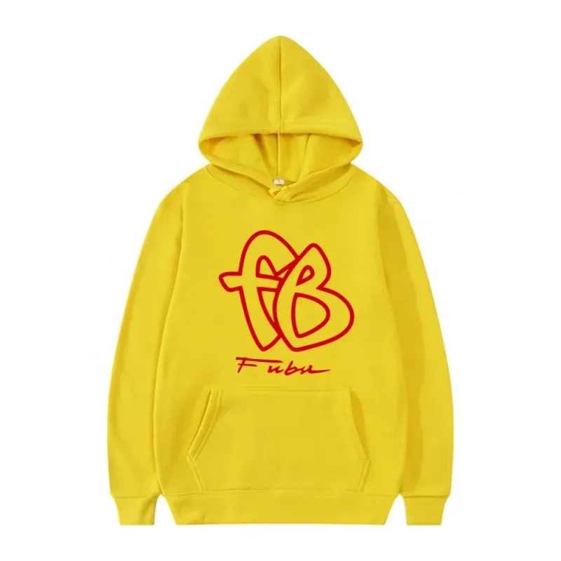 Autumn and Winter Fubu Fb Hoodie, High-quality Men's Hoodie, Fashionable Unisex Streetwear, Men's Casual Pullover — image 5