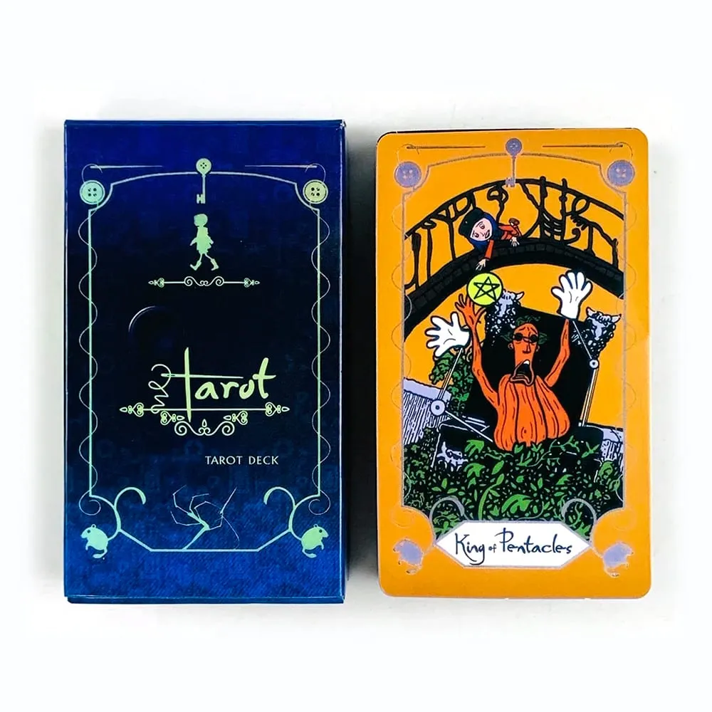 Tarot Cards A 78 Pcs Tarot Deck The Key That Opens The Door To The Coraline World Perfect For Spiritual Guidance & Collectors — image 2