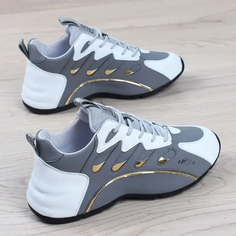 Luxury Men's Sneakers Summer High Quality Sneakers for Men Lightweight Soft Comfort Platform Vulcanized Shoes Zapatillas Hombre — image 3