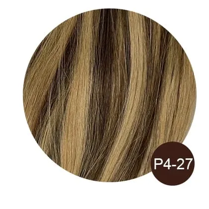 Solove Straight 6D-2 Virgin Human Hair Extensions Handmade Seamless Loop Micro Ring Hair Extensions 10-30” 50g/set Natural Color — image 19