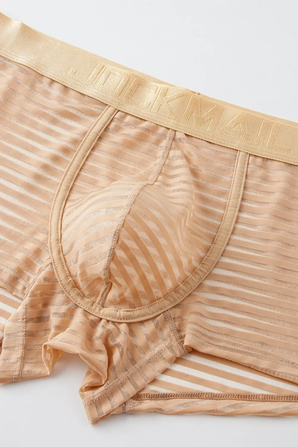 Sexy Men Underwear Boxer Shorts Transparent Mesh Underpants Trunks Men Panties Low Waist Nylon Breathable Quick Drying — image 28