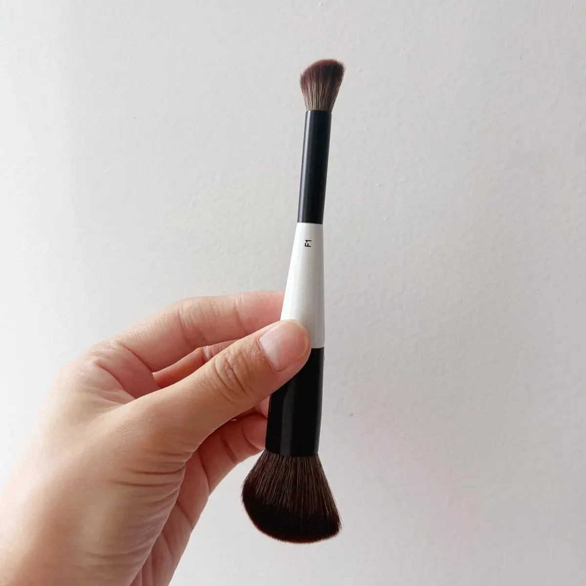 Face Makeup Brush F1 Dual-Ended Contour Blush F2 Powder Brush F3 Highlight Soft Synthetic Hair Cosmetic Brushes