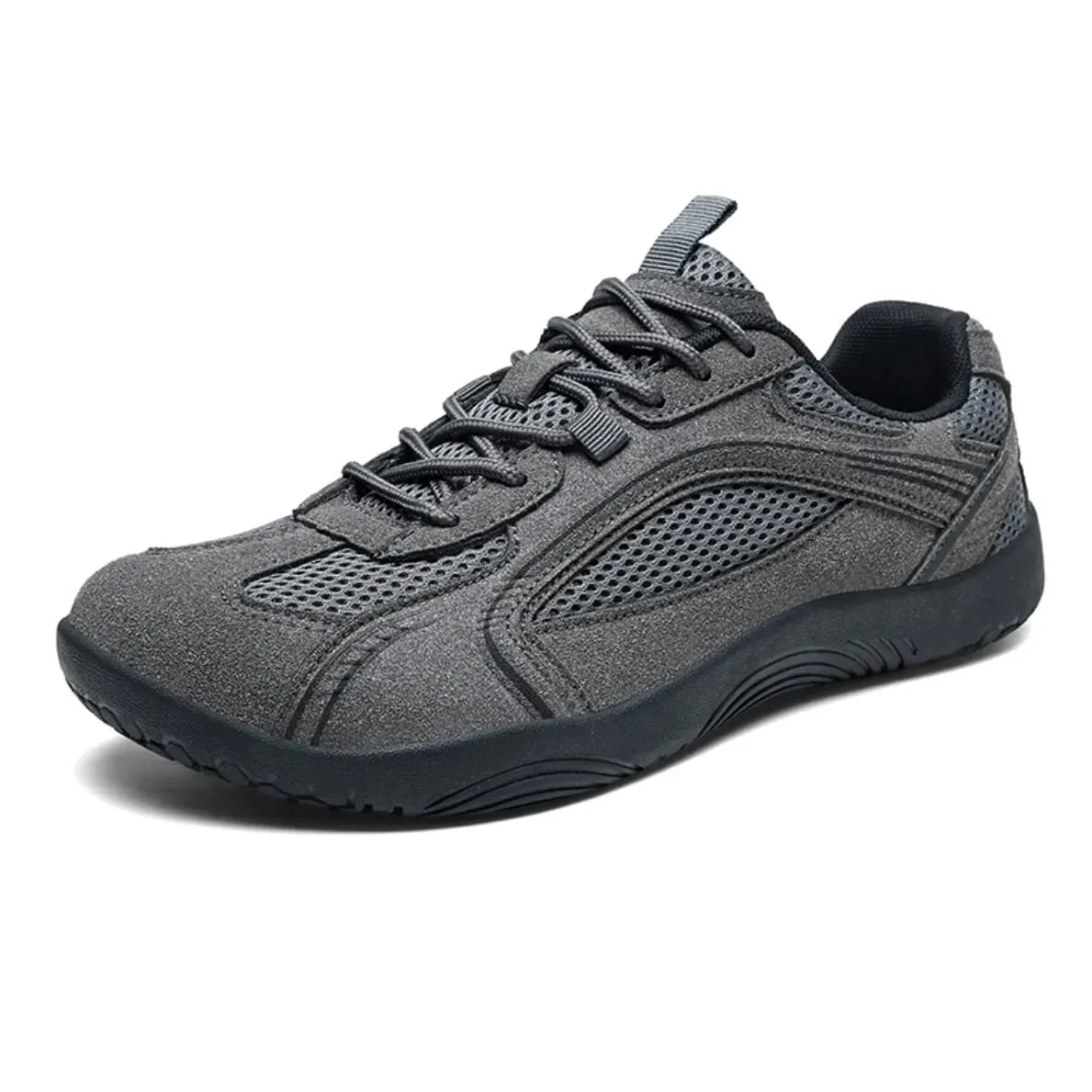 Men Women Wide Toe Sneakers Retro Training Shoes Large Size Mesh Breathable Non-Slip Flat Sole Outdoor Casual Sports Shoes — image 1