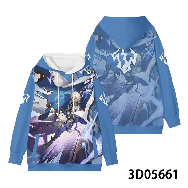 New Game Honkai: Star Rail All Role Playing Hoodies 3D Print Anime Sweatshirt Oversized Men Women Long Sleeve Tracksuit Pullover